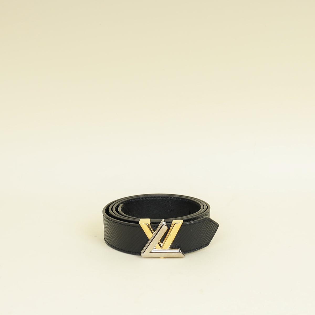 Louis Vuitton Black Twist 30 mm Belt 36