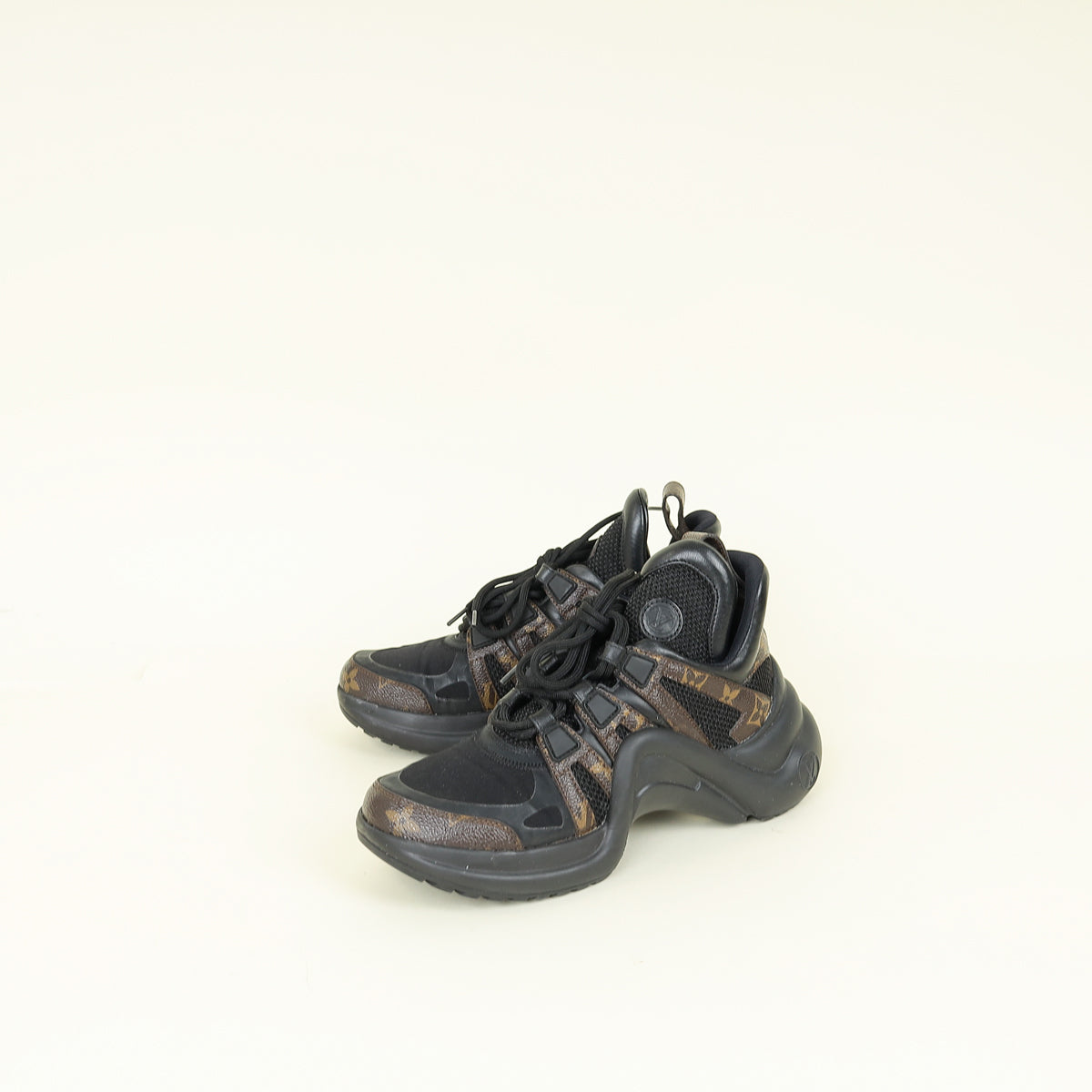 Louis Vuitton Black Monogram Archlight Sneakers 35.5