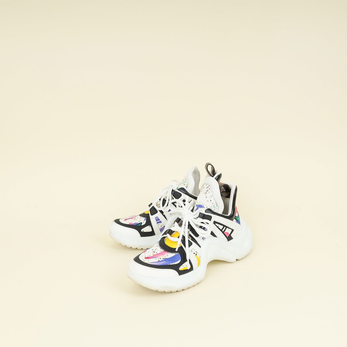 Louis Vuitton White Multicolor Archlight Sneaker 39