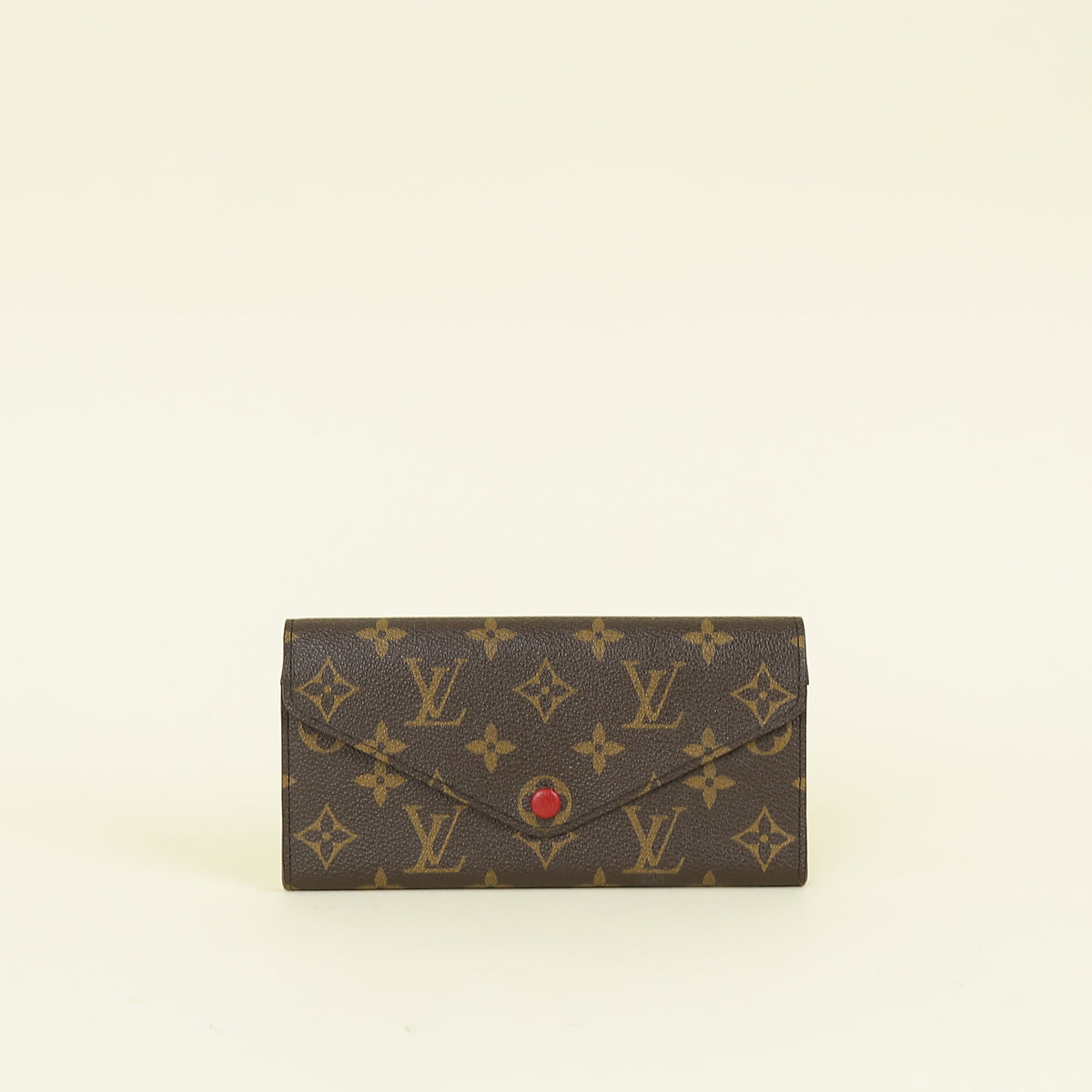 Louis Vuitton Monogram Red Josephine Wallet