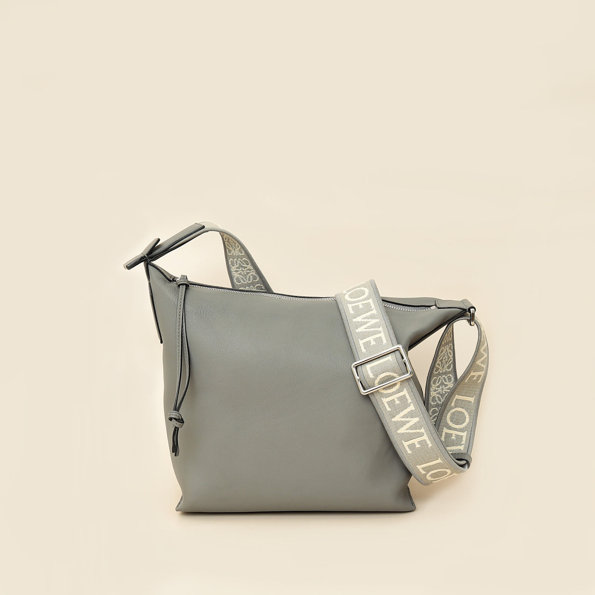 Loewe Asphalt Grey Small Cubi Crossbody Bag