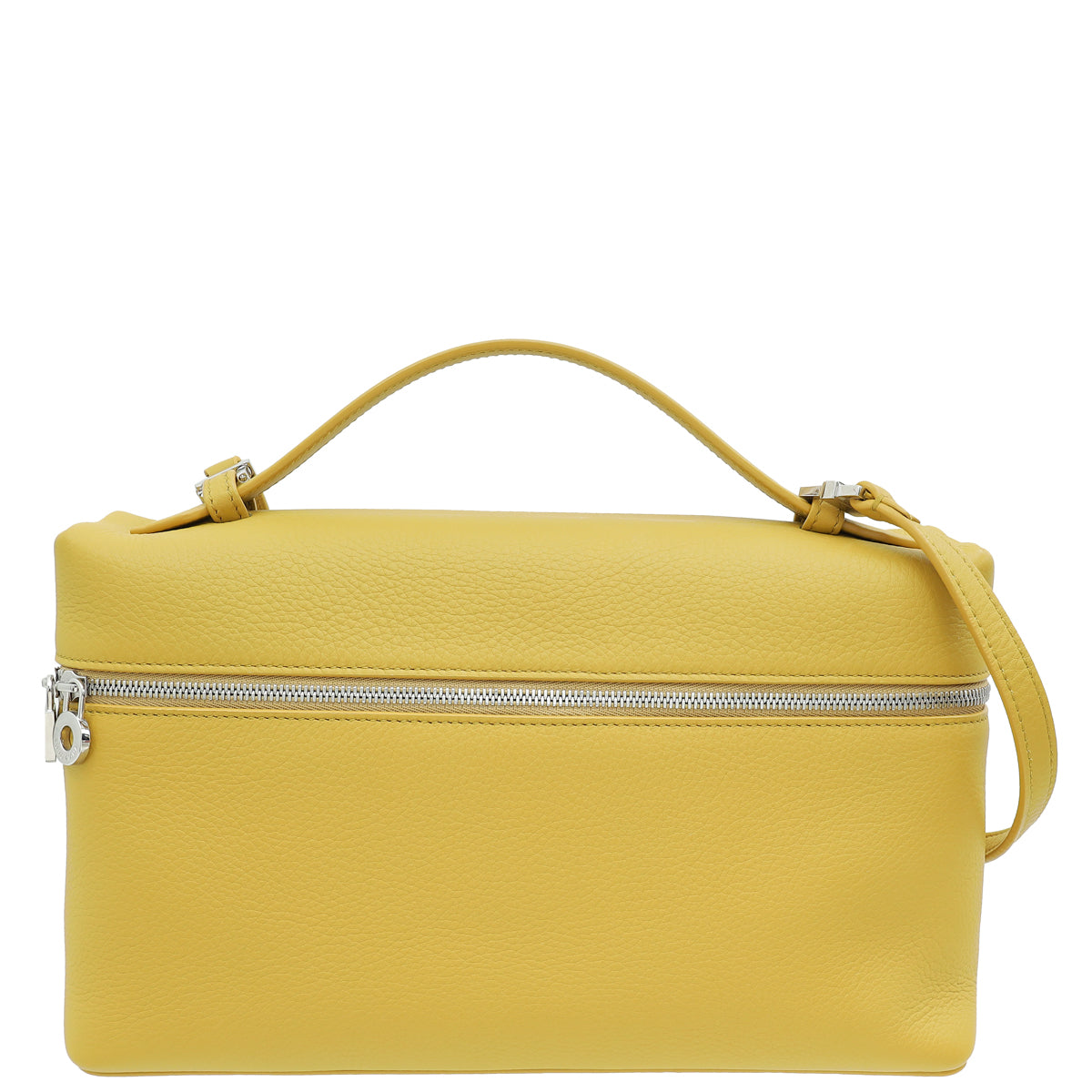 Loro Piana Mustard Yellow Extra Pocket L27 Bag