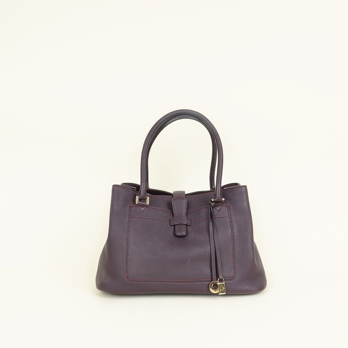 Loro Piana Dark Violet Bellevue Odessa Tote Bag