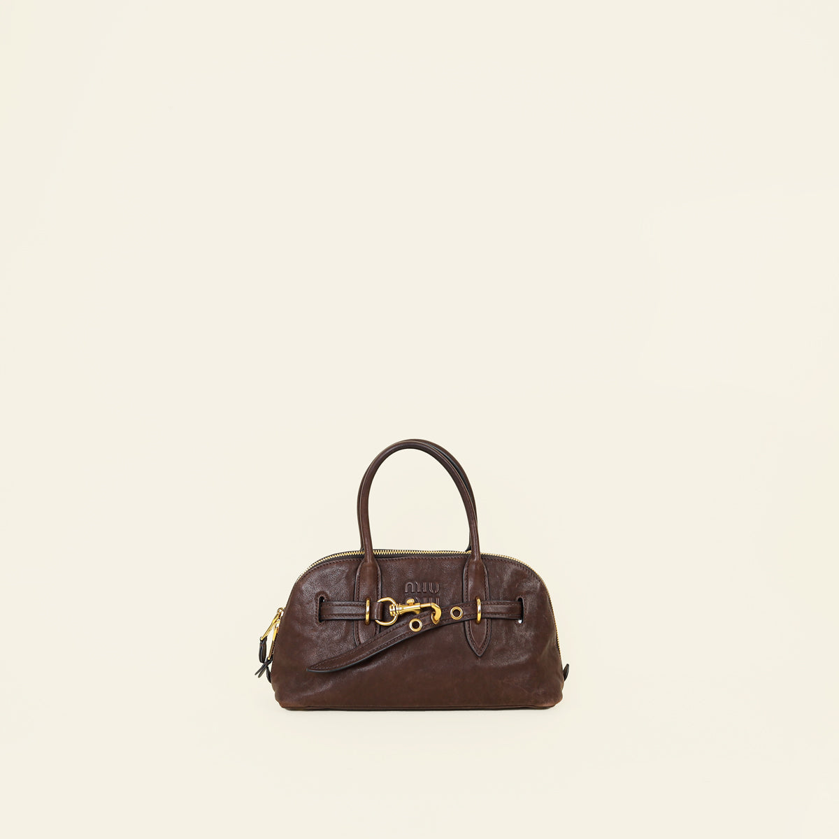 Miu Miu Briarwood Regular Aventure Top Handle Bag
