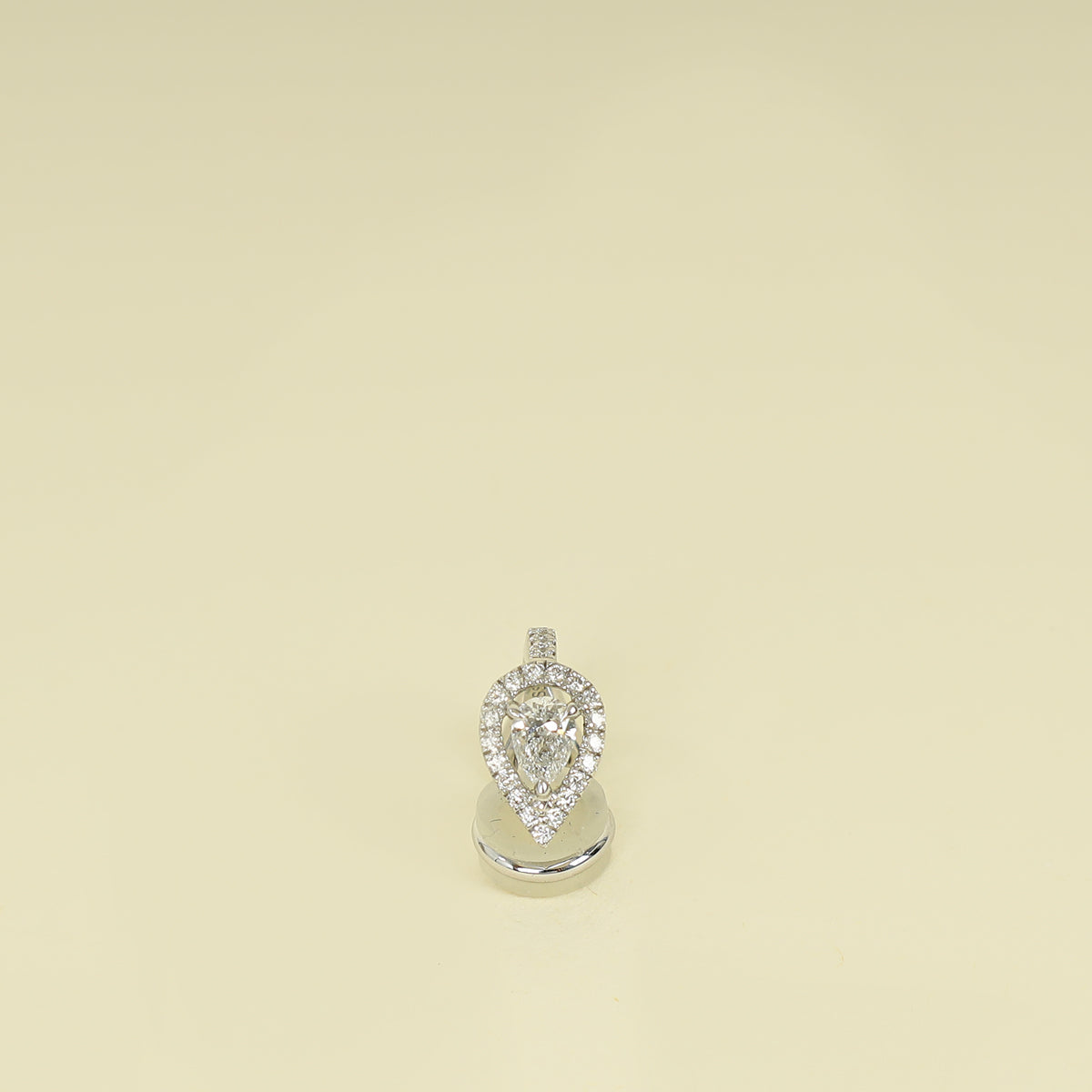 Messika 18K White Gold Diamond My Twin Single Top Clip Earring