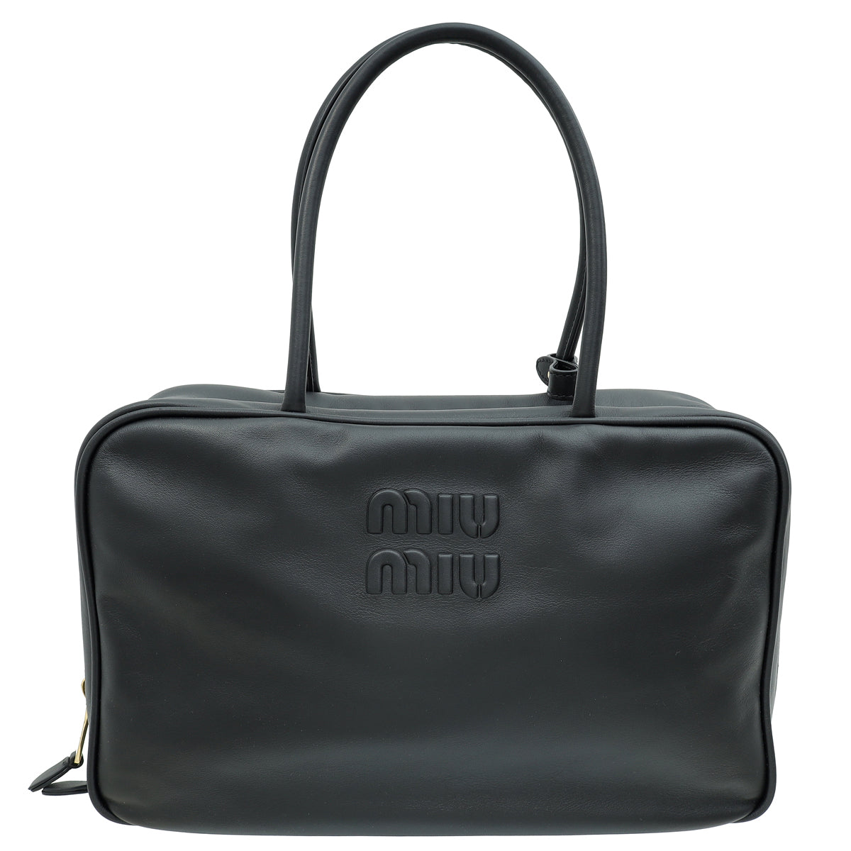 Miu Miu Black Beau Top-Handle Large Bag