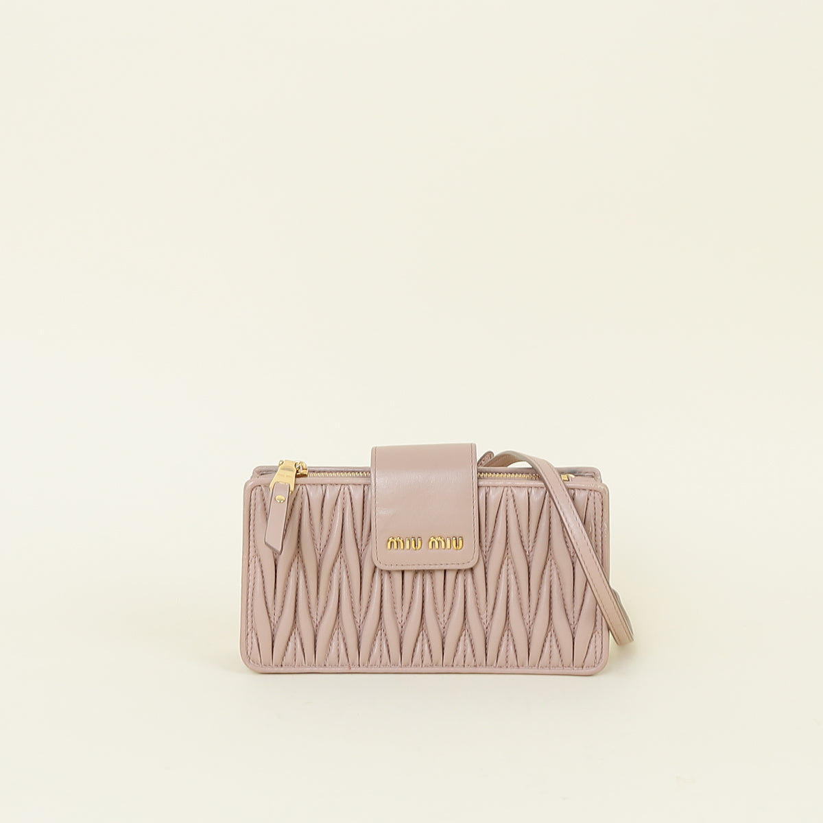 Miu Miu Cammeo Matelasse Mini Shoulder Bag