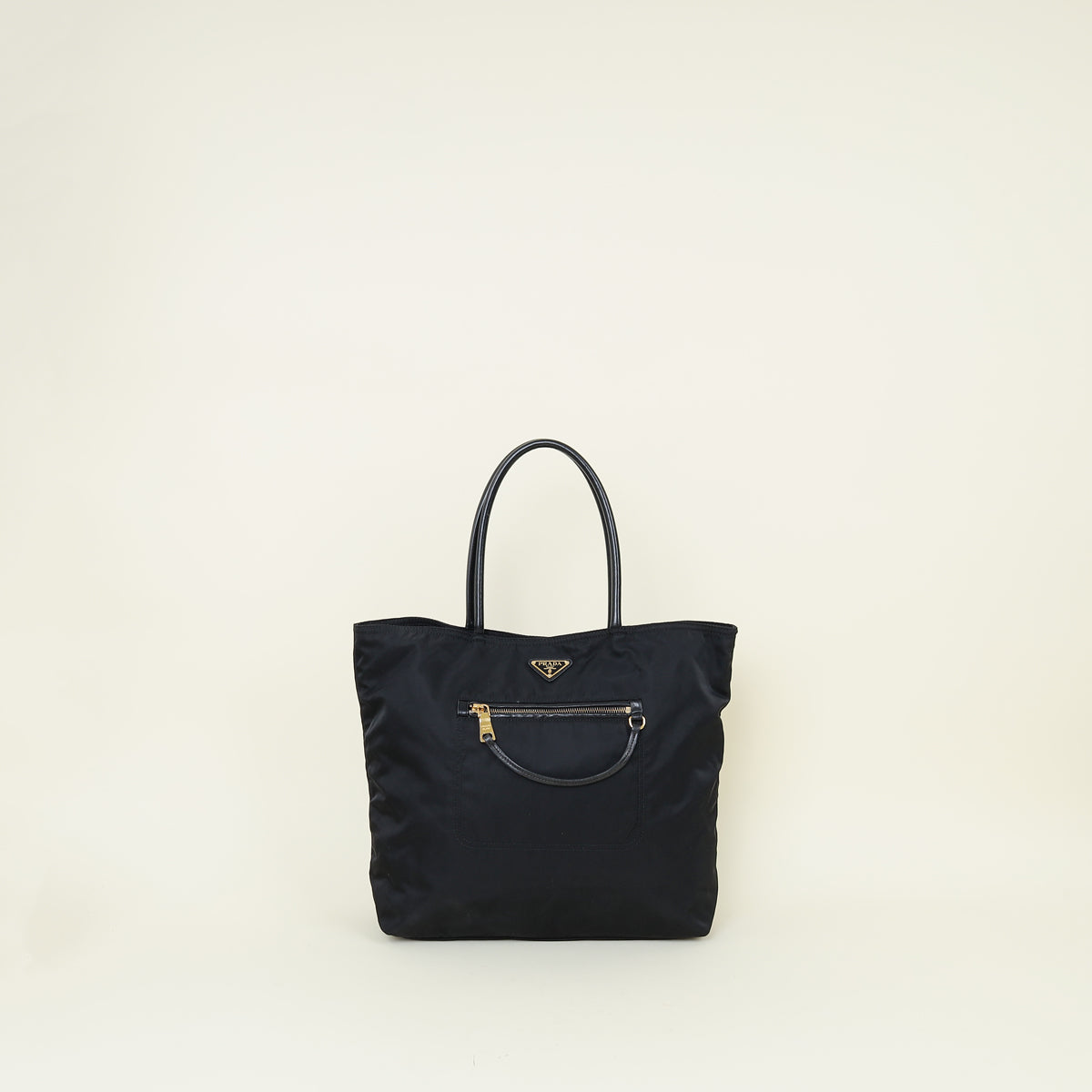Prada Black Tessuto Nylon Tote Bag