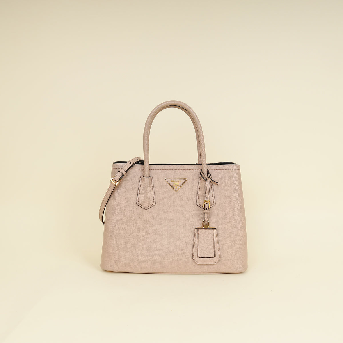 Prada Sand Beige Double bag