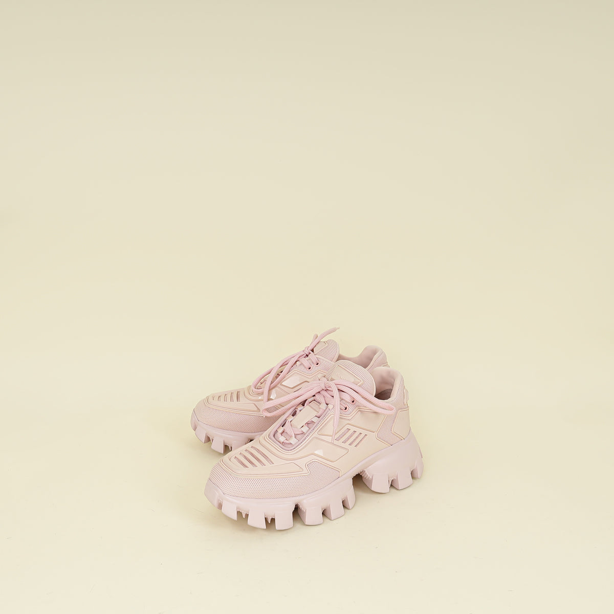 Prada Light Pink Cloudbust Thunder Chunky Sneakers 36.5 (for Ladies)