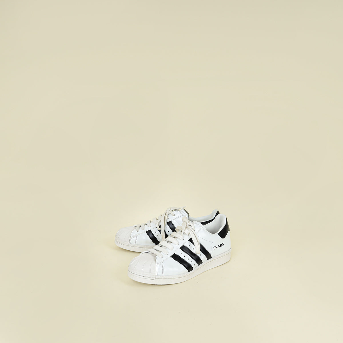 Prada Bicolor x Adidas Ltd. Ed. Superstar Sneakers 6