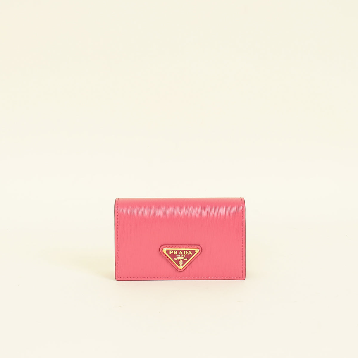 Prada Peonia Vitello Move Flap Card Holder