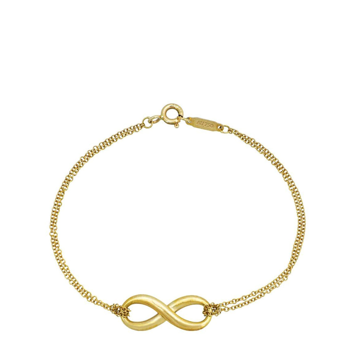 Tiffany & Co. 18K Yellow Gold Infinity Bracelet