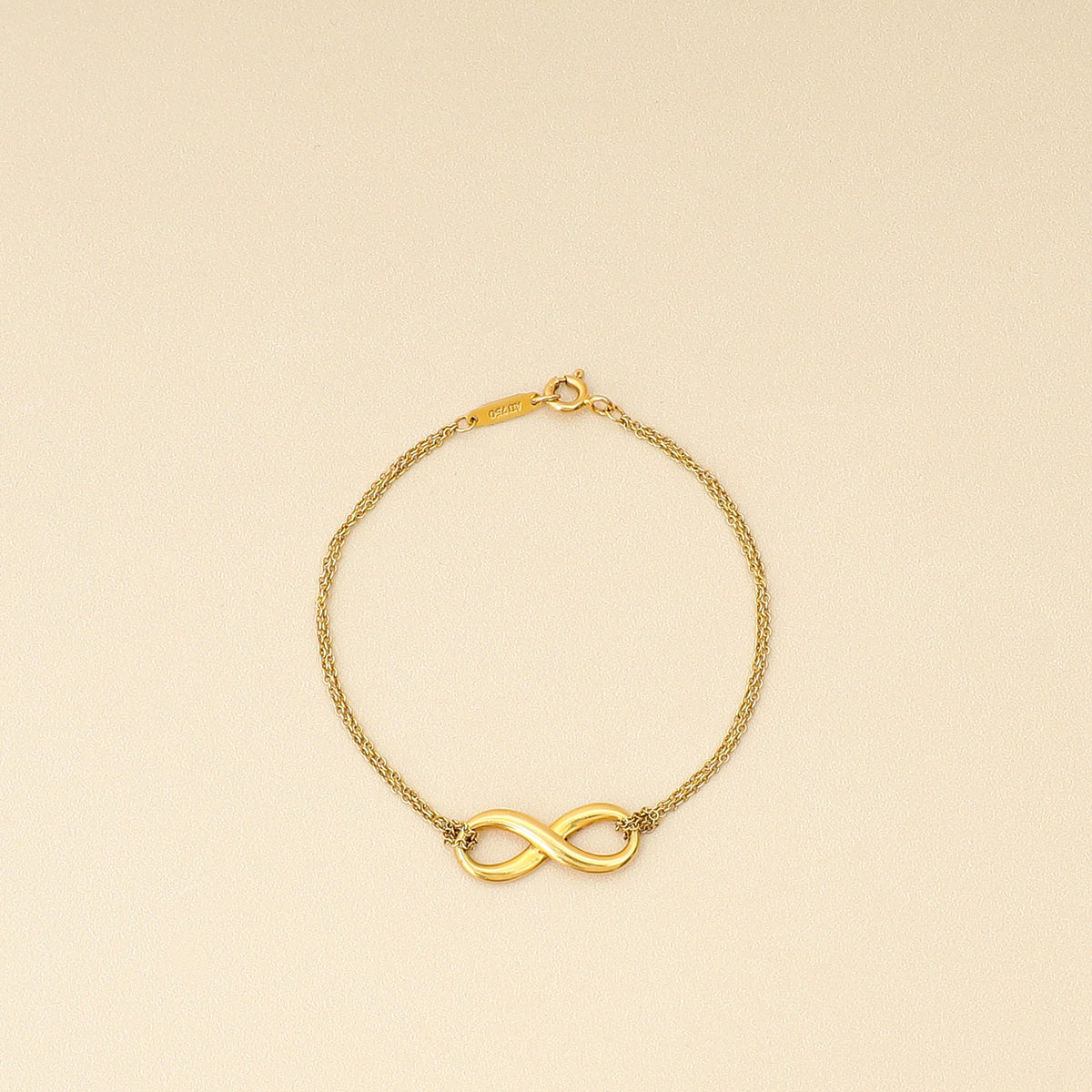 Tiffany & Co. 18K Yellow Gold Infinity Bracelet