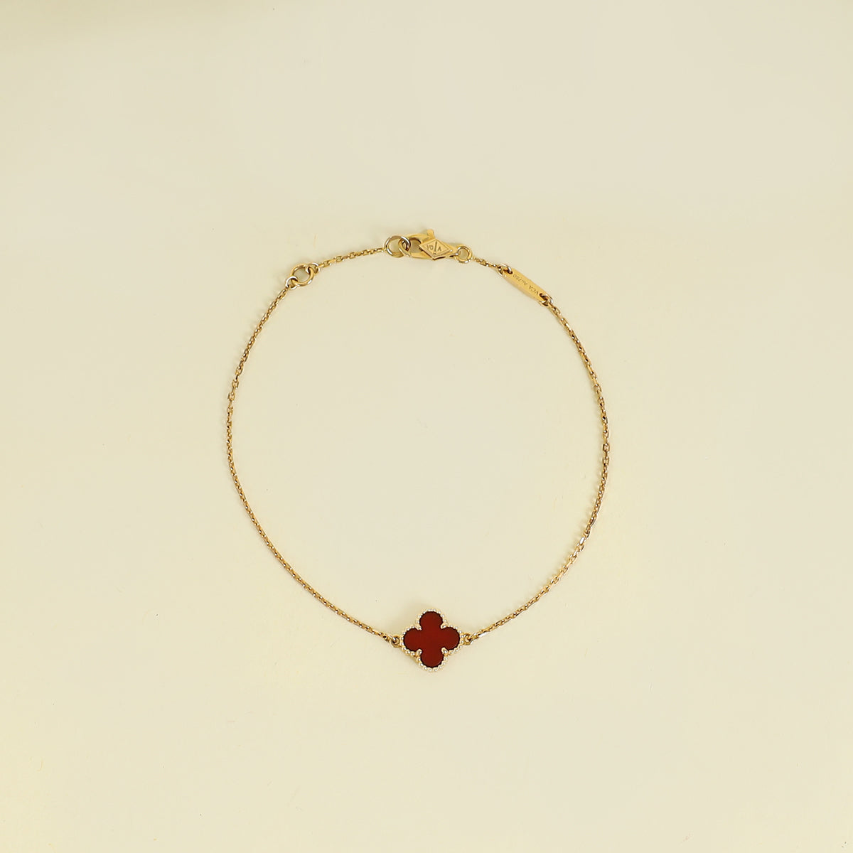 Van Cleef & Arpels 18K Rose Gold Sweet Alhambra Bracelet
