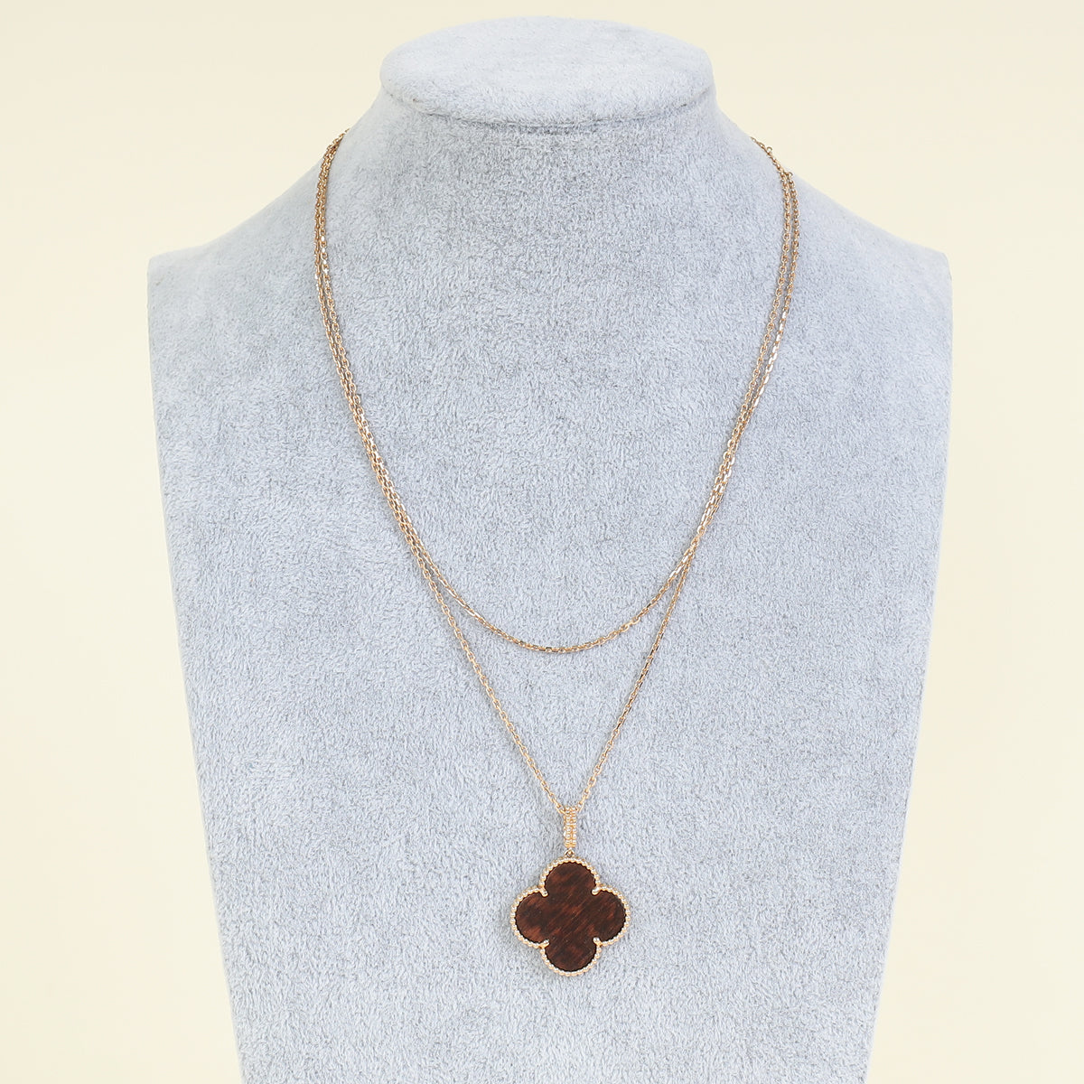 Van Cleef & Arpels 18K Pink Gold Magic Alhambra Necklace
