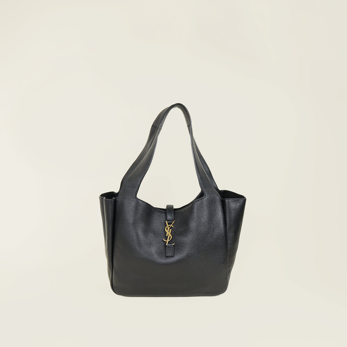 YSL Black Le 5 à 7 Bea Tote Bag