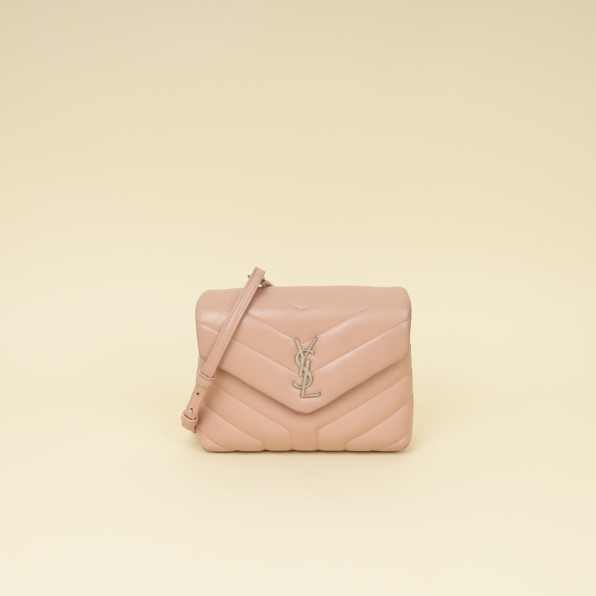 YSL Pale Pink LouLou Toy Shoulder Bag