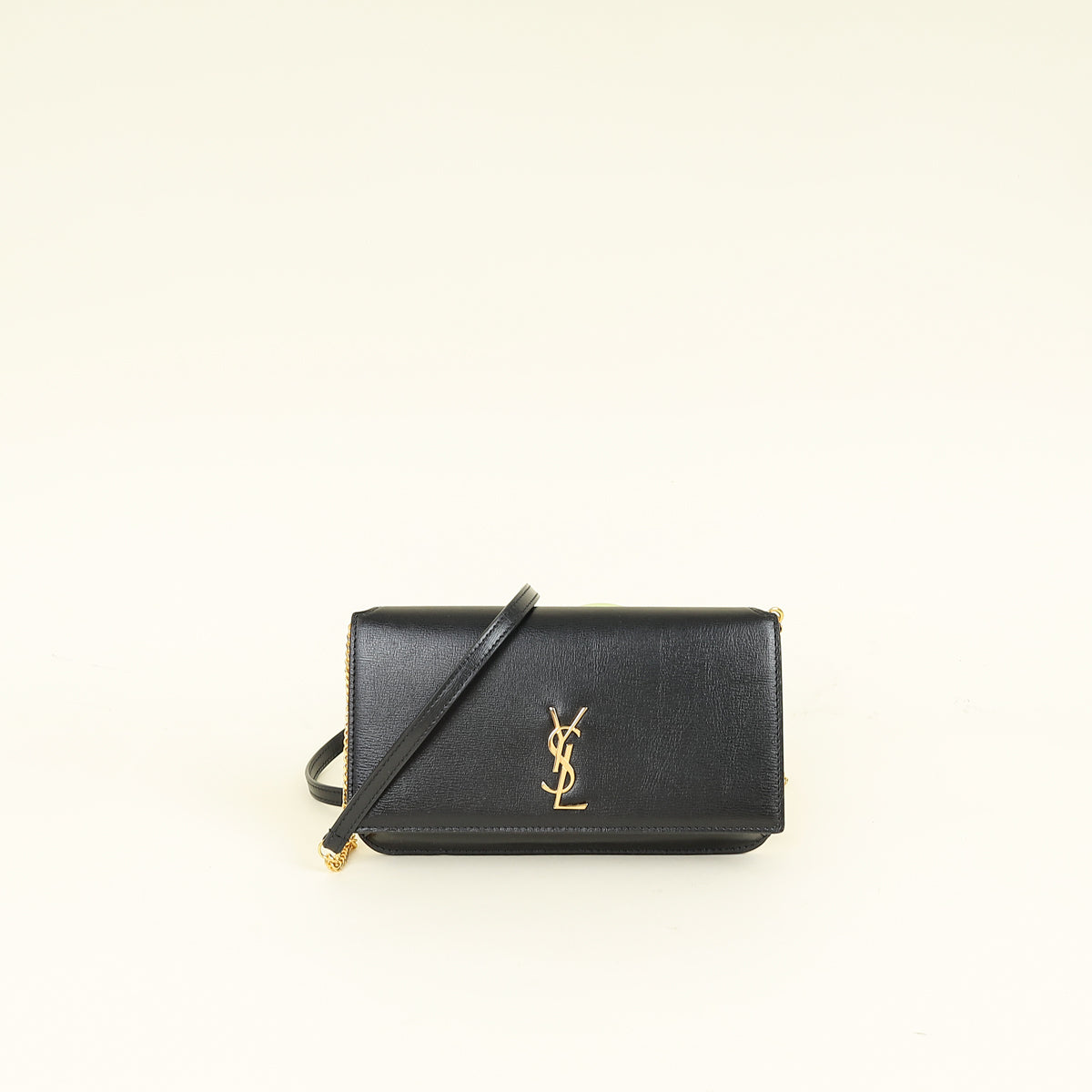 YSL Black Cassandre Phone Holder