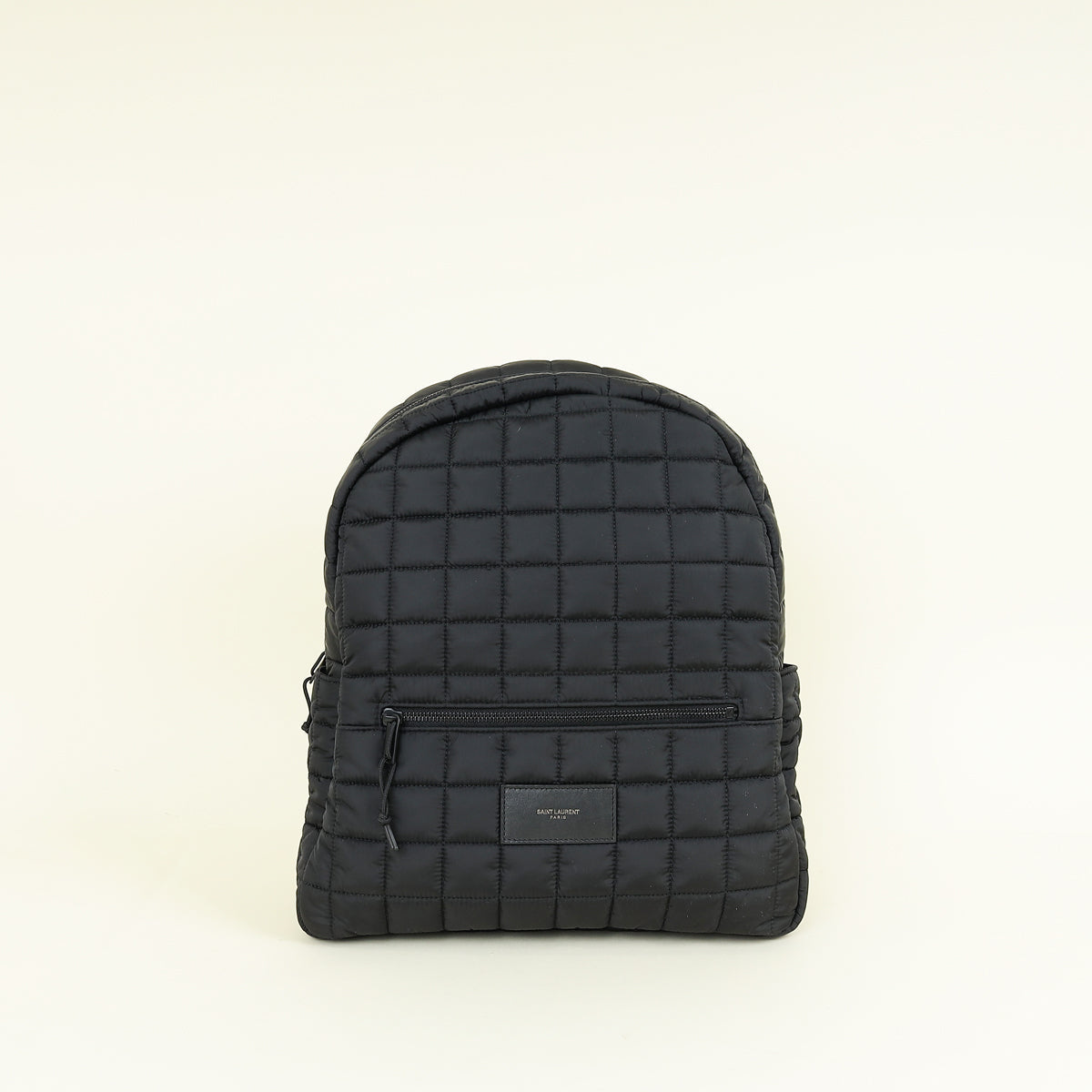 YSL Black Quilted Nuxx Backpack for Men