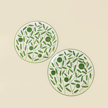Hermes Porcelain A Walk in the Garden Dessert Plate (Set of 4)