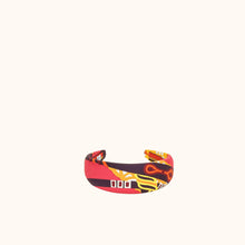 Hermes Multicolor Fantaisie d'Etriers Gina Silk Twill Headband