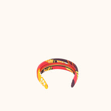 Hermes Multicolor Fantaisie d'Etriers Gina Silk Twill Headband