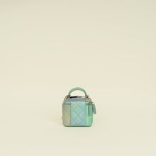 Chanel Bicolor Ombre Mini Chain Vanity Top Handle Bag