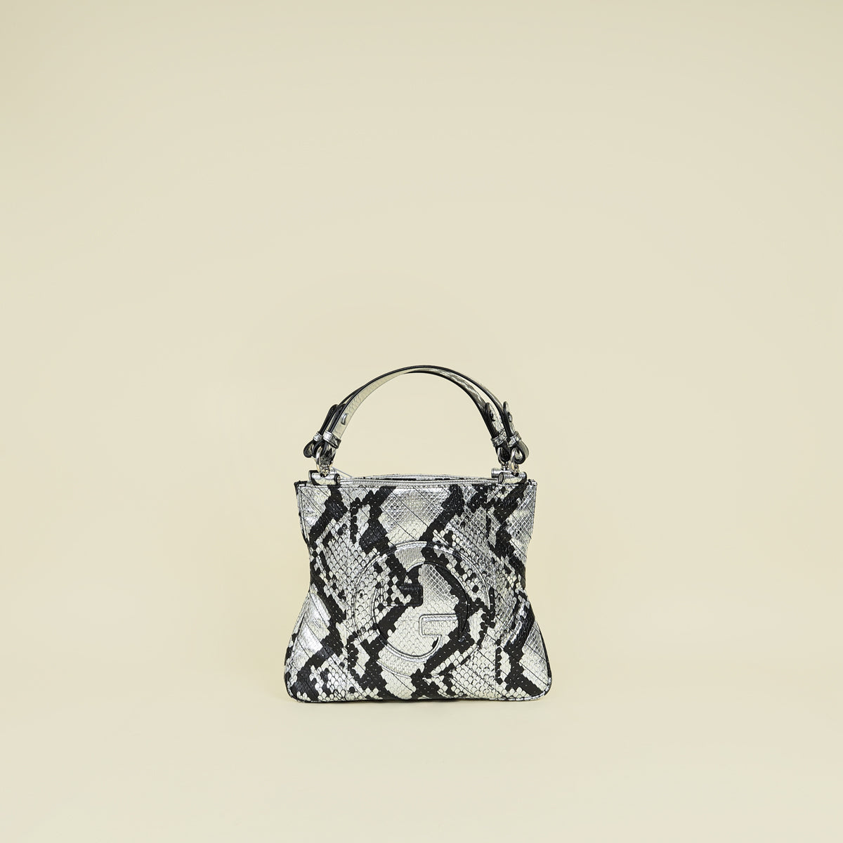 Gucci Bicolor Python Blondie Tote Bag