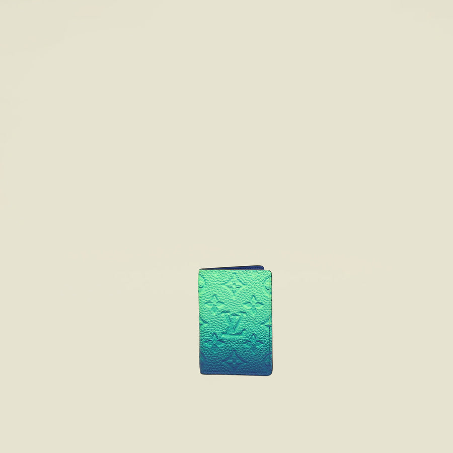 Louis Vuitton Bicolor Virgil Abloh Monogram Illusion Pocket Organiser