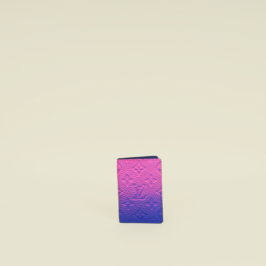 Louis Vuitton Bicolor Virgil Abloh Monogram Illusion Pocket Organiser