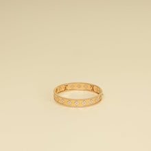 Van Cleef & Arpels 18K Rose Gold Diamonds Perlée Clovers Small Model Bracelet