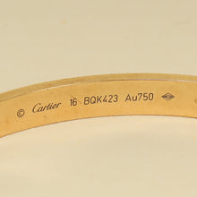 Cartier 18K Rose Gold Classic Model Love 6.1mm Bracelet 16