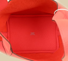 Hermes Rose Texas Picotin Lock 18 Bag
