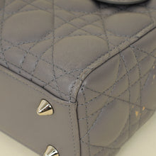 Christian Dior Gray My ABCDior Lady Dior Small Bag
