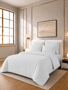 Dwell Juniper Duvet Set - Jacquard