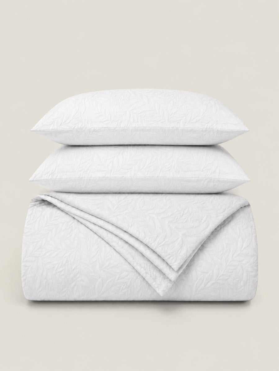 Dwell Juniper Duvet Set - Jacquard