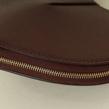 Alaia Dark Brown A Le CŒUR Small Bi Material Bag