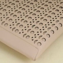 Alaia Nude Laser Cut Clutch