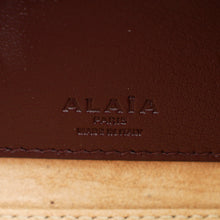 Alaia Burgundy Le Teckel Clutch Bag