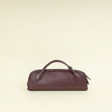 Alaia Burgundy Le Teckel Clutch Bag