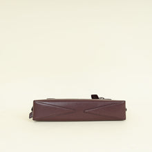 Alaia Burgundy Le Teckel Clutch Bag