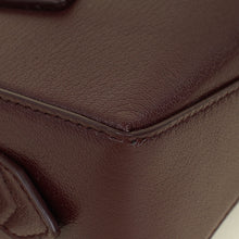 Alaia Burgundy Le Teckel Clutch Bag