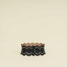 Alaïa Black Vienne Eyelet Bustier Belt