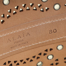 Alaïa Black Vienne Eyelet Bustier Belt
