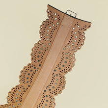 Alaïa Black Vienne Eyelet Bustier Belt