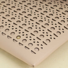 Alaia Nude Laser Cut Clutch
