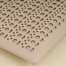 Alaia Nude Laser Cut Clutch