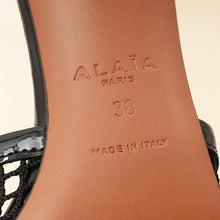 Alaïa Black High Fishnet 90mm Pumps 38