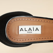 Alaïa Black High Fishnet 90mm Pumps 38